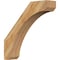 Ekena Millwork 6"W x 26"D x 26"H Legacy Rough Sawn Knee Brace, Western Red Cedar BRC06X26X26LEC00RWR - alternate 1